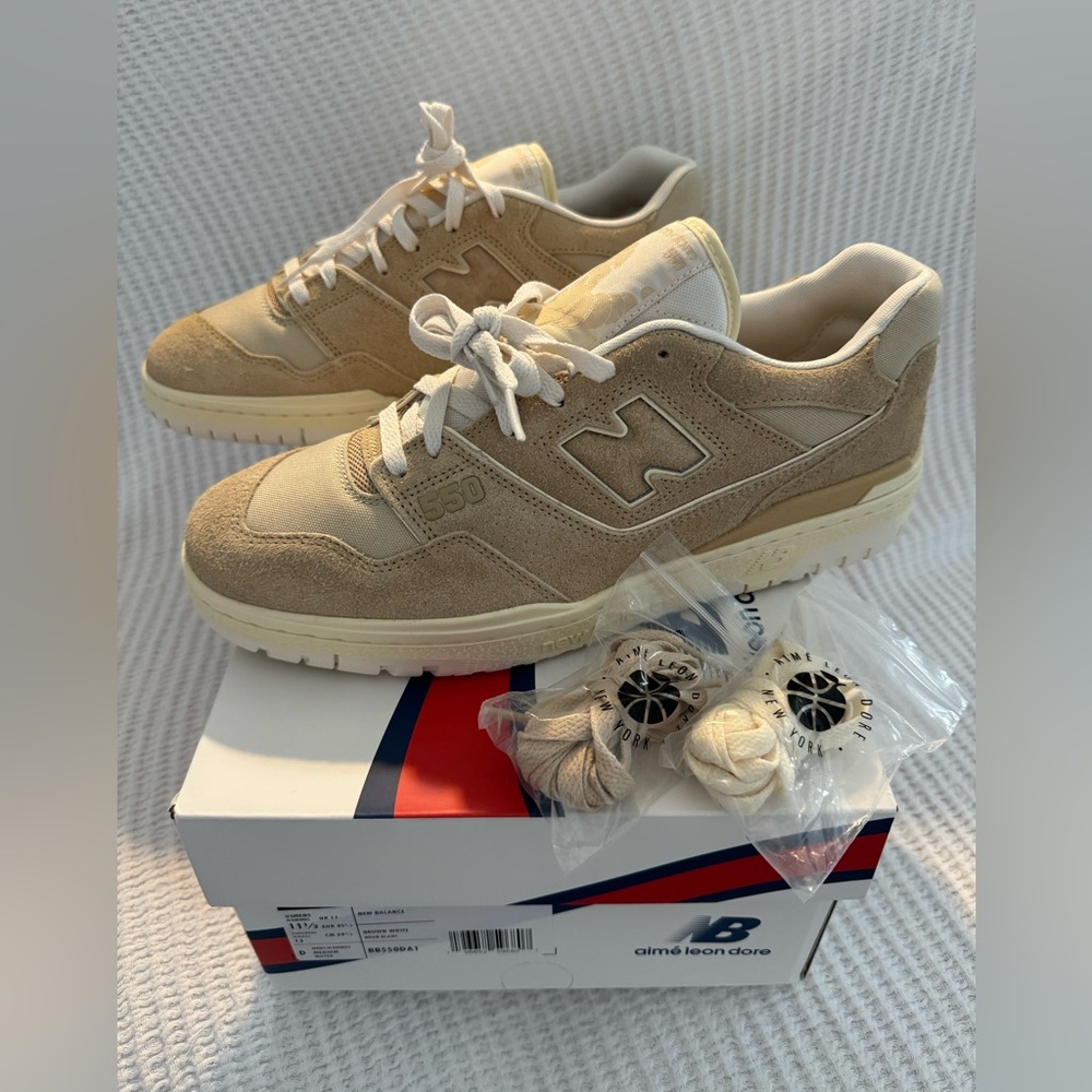 New Balance 550 x Aimé Leon Dore Taupe/Suede BB550DAl men’s 11.5